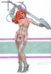 Rating: Explicit Score: 0 Tags: 1girls 2001 breasts cry_for_dawn dawn_(comics) female female_only front_view giant_sword holding_sword human joseph_michael_linsner rule34 sirius_entertainment solo standing thighhighs User: bunchy7s