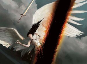 Rating: Safe Score: 0 Tags: angel chippy death e621 feathered_wings feathers female hasbro magic:_the_gathering melee_weapon not_furry official_art solo sword weapon wings wizards_of_the_coast User: bunchy7s