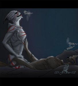 Rating: Explicit Score: 0 Tags: 001-jester-100 2011 alien artist_name bioware cowgirl_position duo e621 electronic_arts eyes_closed female from_front_position garrus_vakarian growling intraspecies lying male male/female mass_effect moan nyreen_kandros obscured_penetration obscured_sex on_back on_bottom on_top sex text turian User: bunchy7s