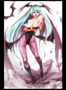 Rating: Questionable Score: 0 Tags: armwear bare_shoulders bat bat_wings black_border blue_hair boots border breasts capcom cleavage clothed clothing colored_nails darkstalkers demon detailed e621 elbow_gloves female fingerless_gloves footwear gesture gloves hair hamutama hand_gesture handwear head_wings humanoid legwear leotard long_hair mammal membrane_(anatomy) membranous_wings middle_finger morrigan_aensland nails pantyhose red_eyes shoes simple_background solo tongue unusual_wing_placement vampire_(game) wings User: bunchy7s