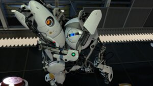 Rating: Safe Score: 0 Tags: 16:9 2011 3d_(artwork) ambiguous_gender artificial_intelligence atlas_(portal) digital_media_(artwork) duo e621 hug humanoid machine not_furry official_art p-body_(portal) portal_(series) portal_gun robot robot_humanoid screencap test_chamber turret turret_(portal) unknown_artist valve valve_corporation wallpaper widescreen User: bunchy7s