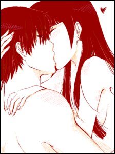 Rating: Questionable Score: 0 Tags: 1boy 1girls 2008 avatar_legends avatar_the_last_airbender bangs black_hair blunt_bangs closed_eyes couple dated ds-hina embrace eyebrows_visible_through_hair female fire_nation hand_on_head hand_on_shoulder heart human kissing long_hair mai_(avatar) male male/female monochrome nickelodeon no_bra paramount_pictures passionate romantic romantic_couple rule34 signature straight straight_hair topless white_background zuko User: bunchy7s