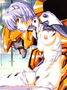 Rating: Explicit Score: 0 Tags: 1girls areolae blue_hair bodysuit breasts censored clitoris clothes clothing eva_00 female gainax glands_of_montgomery highres human interface_headset light-skinned_female light_skin medium_breasts mosaic_censoring navel neon_genesis_evangelion nipples nostalgic_heroines pale-skinned_female pale_skin pilot_suit plugsuit pointless_censoring pubic_hair purple_hair pussy red_eyes rei_ayanami rule34 short_hair torn_clothes urushihara_satoshi User: bunchy7s
