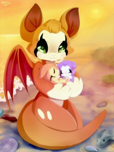 Rating: Safe Score: 0 Tags: 2012 anthro artist_name bat beach black_kitty carrying_another child digital_drawing_(artwork) digital_media_(artwork) dust:_an_elysian_tail e621 eyelashes eyes_closed fan_character fangs female fidget_(elysian_tail) fira_(black_kitty) foril fur grass green_eyes group hi_res long_tail mammal membrane_(anatomy) membranous_wings mother_(lore) mother_and_child_(lore) nimbat orange_body orange_fur parent_(lore) parent_and_child_(lore) plant purple_body purple_fur rock seaside sleeping smile sun sunset tail teeth text wings yellow_body yellow_fur young young_anthro User: bunchy7s