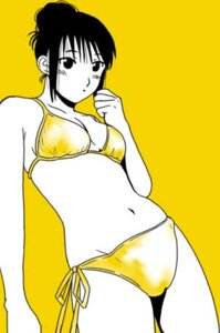 Rating: Questionable Score: 0 Tags: 1girls artist_request bikini black_eyes black_hair blush breasts cameltoe cleavage female female_only fullmetal_alchemist hair_bun lan_fan lowres medium_breasts monochrome pussy rule34 side-tie_bikini simple_background solo standing swimsuit white_skin yellow_background yellow_bikini User: bunchy7s