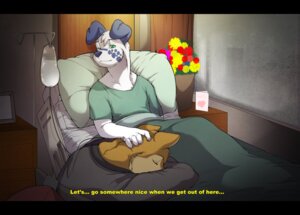 Rating: Safe Score: 0 Tags: anthro bed black_bars canid canine canis card dalmatian dialogue digital_media_(artwork) domestic_dog duo e621 english_text eyes_closed flower furniture get_well_soon_card green_eyes hospital hospital_bed husky inside intravenous kyle_(redrusker) letterbox male mammal medical nordic_sled_dog patient plant redrusker sea_salt sleeping spitz text User: bunchy7s Rating: Safe Score: 0 Tags: anthro bed black_bars canid canine canis card dalmatian dialogue digital_media_(artwork) domestic_dog duo e621 english_text eyes_closed flower furniture get_well_soon_card green_eyes hospital hospital_bed husky inside intravenous kyle_(redrusker) letterbox male mammal medical nordic_sled_dog patient plant redrusker sea_salt sleeping spitz text User: bunchy7s