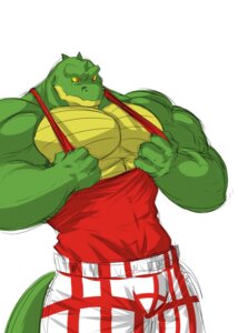 Rating: Safe Score: 0 Tags: abs anthro biceps big_muscles biped clothing crocodile crocodilian e621 hi_res looking_down male muscular muscular_anthro muscular_male pecs pose reptile scales scalie shirt simple_background solo standing tank_top topwear wani white_background yellow_eyes yongdasom User: bunchy7s