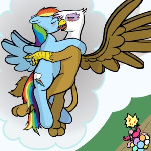 Rating: Questionable Score: 0 Tags: 1:1 2011 attached_to_balloon avian balloon beak bird blue_body blue_feathers blue_fur brown_body cutie_mark dizzypacce duo_focus e621 earth_pony equid equine exclamation_point feathered_wings feathers felid female female/female feral french_kissing friendship_is_magic fur gilda_(mlp) group gryphon hair hasbro horse inflatable interrobang kissing lion mammal multicolored_hair multicolored_tail my_little_pony mythological_avian mythological_creature mythological_equine mythology pantherine pegasus pink_body pink_hair pinkie_pie_(mlp) pony question_mark rainbow_dash_(mlp) rainbow_hair rainbow_tail stonershy tail tongue trio white_head wing_boner wings yellow_eyes User: bunchy7s