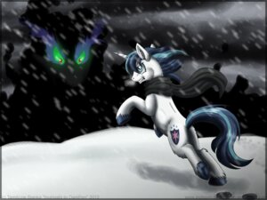 Rating: Safe Score: 0 Tags: 2012 4:3 blue_eyes cutie_mark duo e621 equid equine feral friendship_is_magic fur hair hasbro horn inuhoshi-to-darkpen king_sombra_(mlp) magic male mammal multicolored_hair my_little_pony mythological_creature mythological_equine mythology outside quadruped red_eyes scarf shadow shining_armor_(mlp) smoking_eyes snow snowing tail two_tone_hair unicorn white_body white_fur User: bunchy7s