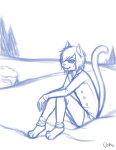Rating: Safe Score: 0 Tags: anthro blue_and_white bottomwear chiroina chyo clothing denim denim_bottomwear denim_clothing domestic_cat e621 eyewear felid feline felis glasses hi_res jeans male mammal monochrome outside pants pea_coat sketch sky snow solo unfinished winter User: bunchy7s