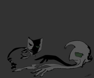 Rating: Safe Score: 0 Tags: 6:5 ambiguous_gender berriessparrowmouse e621 feral generation_5_pokemon ghost green_eyes grey_background hi_res mask nintendo pokemon pokemon_(species) shadow simple_background solo spirit yamask User: bunchy7s