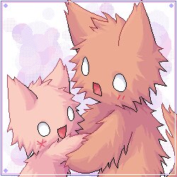 Rating: Safe Score: 0 Tags: 1:1 2channel 2channel_ascii_art_character aliasing ambiguous_gender anthro brown_body brown_fur digital_media_(artwork) dithering domestic_cat duo e621 empty_eyes felid feline felis fur fusa_giko fusa_shii low_res mammal neji_neji nude oekaki open_mouth pink_body pink_fur raised_tail side_view size_difference tail thumbnail toony white_eyes User: bunchy7s