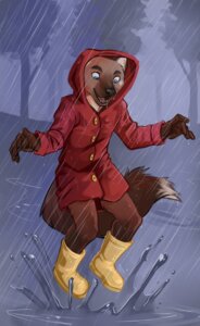 Rating: Safe Score: 0 Tags: 2012 5_fingers anthro biped blue_eyes boots brown_body brown_fur canid canine clothed clothing coat demicoeur digital_media_(artwork) dipstick_tail e621 fingers fluffy fluffy_tail footwear fox front_view fully_clothed fur hood humanoid_hands jumping looking_down male mammal markings multicolored_tail open_mouth open_smile outside plant raincoat raining rubber_boots shoes smile solo splash tail tail_markings topwear tree water white_tail_tip User: bunchy7s