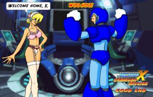 Rating: Explicit Score: 0 Tags: 1boy 1girls alia armor bra breasts capcom clothed female lingerie male mega_man mega_man_x panties reploid robot robot_girl rule34 straight tagme text underwear x_(mega_man) User: bunchy7s