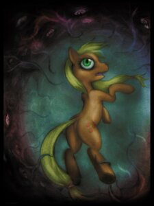 Rating: Questionable Score: 0 Tags: 3:4 applejack_(mlp) blonde_hair creepy darkdoomer darkness dream e621 earth_pony equid equine female feral friendship_is_magic fur green_eyes grimdark hair hasbro hi_res horse mammal monster my_little_pony nightmare orange_body orange_fur pony solo tentacles User: bunchy7s
