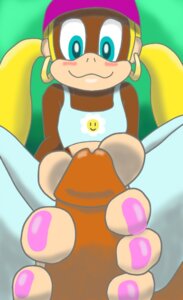 Rating: Explicit Score: 0 Tags: ape chimpanzee donkey_kong_(series) feet female footjob haplorhine male nintendo penis primate rule34 tagme User: bunchy7s