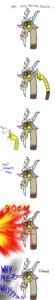 Rating: Safe Score: 0 Tags: absurd_res beard boom chimera comic dialogue discord_(mlp) draconequus e621 english_text explosion facial_hair friendship_is_magic hasbro hi_res horn long_image male mickeymonster my_little_pony red_eyes tall_image text User: bunchy7s