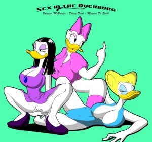 Rating: Explicit Score: 0 Tags: 2010 anatid anseriform anthro avian beak beckoning big_breasts bird black_hair blonde_hair blouse bottomless breasts brigitta_mcbridge camel_toe cleavage clothed clothing crouching daisy_duck disney duck ducktales e621 english_text eyelashes eyes_closed eyeshadow feathers female footwear genitals gesture green_background group group_sex hair half-closed_eyes high_heels jewelry long_hair lying magica_de_spell makeup narrowed_eyes non-mammal_breasts on_side open_mouth playful seductive sex shoes simple_background smile spread_legs spreading text threesome tk83 topwear trio vulva white_body white_feathers User: bunchy7s