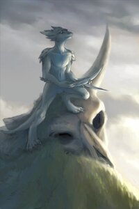 Rating: Safe Score: 0 Tags: 4_fingers 4_toes anthro biped blue_body blue_skin bone claws day digitigrade drayk_dagger e621 featureless_crotch feet fingers grass grey_body grey_skin hill holding_object horn knife landscape male nude outside plant scalie shurian skull sky solo step_pose tail tapering_tail toes yellow_eyes ymxa User: bunchy7s