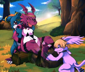 Rating: Questionable Score: 0 Tags: 2_toes 3_toes alternate_color anthro bandai_namco barefoot bdsm blue_body blue_eyes blue_skin bondage bound claws collar detailed_background digimon digimon_(species) digital_hazard dominant dominant_female e621 eyes_closed feet female foot_fetish forest gazimon group guilmon hands_behind_back hindpaw inverted_zero_unit kinglom kneeling laugh male mammal markings nature nude outside paws plant plantigrade red_eyes reptile restrained restraints rope scalie sitting soles submissive submissive_male sunset symbol tail tickling tickling_feet toe_claws toes tree veemon wood zero_unit User: bunchy7s