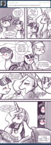 Rating: Questionable Score: 0 Tags: 2012 after_bath blush book comic cutie_mark dialogue e621 english_text equid equine feathered_wings feathers female female/female feral friendship_is_magic greeting hasbro heart_symbol hi_res horn john_joseco magazine mammal monochrome my_little_pony mythological_creature mythological_equine mythology night_light_(mlp) princess princess_celestia_(mlp) royalty text tumblr twilight_sparkle_(mlp) twilight_velvet_(mlp) unicorn winged_unicorn wings User: bunchy7s