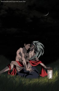Rating: Questionable Score: 0 Tags: 1boy 1girls blue_hair breasts brown_eyes dark female field grass hair highres jackie_diaz jpeg_artifacts kissing lantern long_hair male moon night nude outdoors rule34 ryoko_hakubi sex sky spiked_hair star star_(sky) starry_sky stars straight tenchi_masaki tenchi_muyo! tied_hair twintails upright_straddle User: bunchy7s