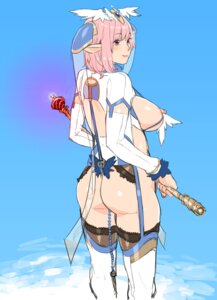 Rating: Questionable Score: 0 Tags: anal_beads breastless_clothes breastless_clothing breasts destiny_(ishida) elf female headdress highres large_breasts looking_back mama_(artist) nippleless_clothes nippleless_clothing nipples original over_shoulder pink_hair pointy_ears red_eyes revealing_clothes rule34 short_hair solo staff thighhighs User: bunchy7s