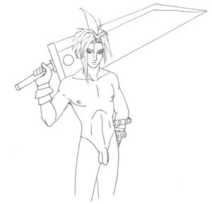 Rating: Explicit Score: 0 Tags: buster_sword cloud_strife final_fantasy final_fantasy_vii front_view male male_only monochrome nude penis rule34 solo standing sword weapon yaoi User: bunchy7s