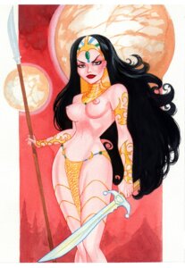 Rating: Explicit Score: 0 Tags: 1girls a_princess_of_mars alien alien_girl areolae barsoom black_hair breasts bruce_timm dejah_thoris female female_only holding_weapon john_carter_of_mars literature loincloth looking_at_viewer nipples pelvic_curtain public_domain roy_cover rule34 solo solo_female spear sword topless User: bunchy7s