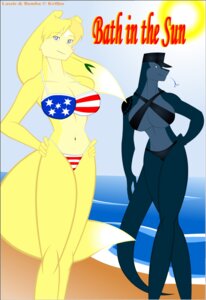 Rating: Questionable Score: 0 Tags: anthro beach big_breasts bikini blue_body bomba_(krillos) breasts canid canine canis clothed clothing collie detailed_background domestic_dog duo e621 female herding_dog hi_res komodo_dragon krillos lassie_(krillos) lizard mammal monitor_lizard outside pastoral_dog reptile rough_collie sand scalie seaside sheepdog skimpy sky sun swimwear tail tattoo tight_clothing tongue two-piece_swimsuit User: bunchy7s