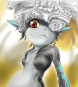Rating: Safe Score: 0 Tags: blue_markings blush clothing e621 female fused_shadow gradient_background grey_body grey_skin headgear headwear humanoid looking_at_viewer markings midna nintendo not_furry red_eyes simple_background solo the_legend_of_zelda timma906 twili twilight_princess white_body white_skin yellow_background yellow_sclera User: bunchy7s