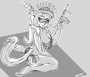Rating: Questionable Score: 0 Tags: anthro badprogrammerart bra breasts butt callie_briggs cleavage clothed clothing domestic_cat e621 eyewear felid feline felis female glasses gun hair hanna-barbera long_hair looking_back mammal monochrome panties ranged_weapon smile solo swat_kats tail underwear weapon User: bunchy7s