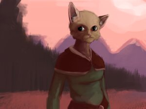 Rating: Safe Score: 0 Tags: 2011 4:3 anthro bethesda_game_studios detailed_background e621 evening felid female forest hi_res jewelry katia_managan khajiit mammal microsoft mountain neural oblivion outside pendant plant prequel_adventure sky solo the_elder_scrolls tree wood User: bunchy7s