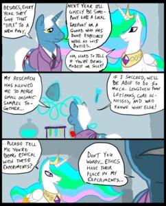 Rating: Safe Score: 0 Tags: 2012 blue_body blue_fur clothed clothing comic cutie_mark dialogue digital_media_(artwork) duo e621 english_text equid equine feathered_wings feathers female feral friendship_is_magic fur hair hasbro horn inside male mammal metal_(artist) multicolored_hair my_little_pony mythological_creature mythological_equine mythology pink_eyes princess princess_celestia_(mlp) professor_starflare_(metal) royalty text unicorn white_body white_feathers white_fur winged_unicorn wings yellow_eyes User: bunchy7s
