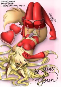 Rating: Explicit Score: 0 Tags: anthro balls biped bustier canid canine clothed clothing crossdressing e621 erection femboy fennec_fox fox garter_belt garter_straps genitals gloves handwear hi_res holidays legwear lingerie loren_(artist) lying male mammal panties penis rocque solo stockings tail true_fox underwear valentine's_day User: bunchy7s