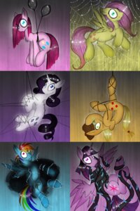 Rating: Safe Score: 0 Tags: 2:3 absurd_res applejack_(mlp) arthropod_webbing attached_to_balloon balloon balloon_support blonde_hair blue_body blue_eyes blue_feathers blue_fur bound cloud color_partitioning cutie_mark e621 earth_pony electricity equid equine feathered_wings feathers female feral fluttershy_(mlp) friendship_is_magic fur hair hanging_from_balloon hasbro hi_res horn horse inflatable inflatable_support lightning long_hair looking_at_viewer mammal multicolored_hair multiple_images my_little_pony mythological_creature mythological_equine mythology partitioning pegasus pink_body pink_fur pink_hair pinkamena_(mlp) pinkie_pie_(mlp) plant pony purple_body purple_eyes purple_fur purple_hair rainbow_dash_(mlp) rainbow_hair rarity_(mlp) rope simple_background solo spider_web thorns thread twilight_sparkle_(mlp) two_tone_hair unicorn upside_down vines web_bondage white_body white_fur winged_unicorn wings xenalollie yellow_body yellow_feathers User: bunchy7s