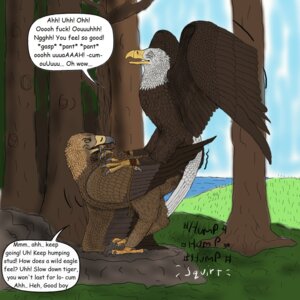 Rating: Explicit Score: 0 Tags: 1:1 accipitrid accipitriform animal_genitalia ankle_cuffs avian avian_butt avian_feet bald_eagle beak bird bodily_fluids claws cloaca cloacal cloacal_kiss cuff_(restraint) cum dialogue duo e621 eagle english_text feet feral feral_on_feral feral_penetrated feral_penetrating feral_penetrating_feral ferobird genital_fluids genitals golden_eagle good_boy hi_res jesses leather leather_cuffs licking male male/male male_penetrated male_penetrating male_penetrating_male orgasm penetration profanity restraints sawyer_(ferobird) sea_eagle sex story story_at_source story_in_description talons text toe_claws toes tongue tongue_out true_eagle User: bunchy7s