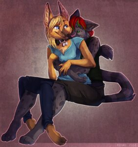 Rating: Safe Score: 0 Tags: 2011 anthro blue_eyes canid canine canis chest_tuft collar domestic_cat domestic_dog duo e621 felid feline felis female fur green_eyes hair hug hugging_another hugging_from_behind kaceymeg male male/female mammal multicolored_hair name_tag romantic romantic_couple sitting smile tail tuft two_tone_hair User: bunchy7s Rating: Safe Score: 0 Tags: 2011 anthro blue_eyes canid canine canis chest_tuft collar domestic_cat domestic_dog duo e621 felid feline felis female fur green_eyes hair hug hugging_another hugging_from_behind kaceymeg male male/female mammal multicolored_hair name_tag romantic romantic_couple sitting smile tail tuft two_tone_hair User: bunchy7s