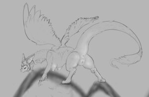 Rating: Explicit Score: 0 Tags: breasts busty_feral dragon e621 feathered_dragon feathered_scalie feathered_wings feathers female feral genitals gorima hi_res monochrome mythological_creature mythological_scalie mythology non-mammal_breasts presenting scalie sketch solo spread_legs spreading tail vulva wings User: bunchy7s