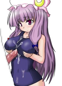 Rating: Explicit Score: 0 Tags: breasts censored cum cum_on_body cum_on_breasts cum_on_upper_body facial female haruto hat human large_breasts long_hair male one-piece_swimsuit paizuri paizuri_over_clothes patchouli_knowledge penis purple_eyes purple_hair ribbon ribbons rule34 school_swimsuit straight swimsuit touhou tsukudani_shirou User: bunchy7s