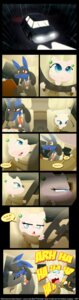 Rating: Safe Score: 0 Tags: 2007 accessory alternate_species alternating_focus anthro anthrofied background_shot black_body black_fur blockage_(layout) blue_body blue_ears blue_eyes blue_fur brown_clothing brown_topwear bulging_eyes canid canine clothed clothing comic crossover dialogue dialogue_outside_panel duo e621 element_drop_shadow english_text establishing_panel facepalm female four_frame_grid fur furrification generation_1_pokemon generation_4_pokemon glistening glistening_eyes grey_clothing grey_topwear hi_res horizontal_blockage humor inside_vehicle laugh legendary_pokemon linked_speech_bubble lucario male mammal mew_(pokemon) mixed_layering moment_kill necktie nintendo one_page_comic open_mouth orange_text_border overlay_layer pink_body pink_ears pokemon pokemon_(species) pokemorph red_necktie san_renard speech_bubble speech_bubble_drop_shadow ten_frame_image text text_border text_drop_shadow text_outside_panel the_x-files toony topwear vehicle what yellow_body yellow_fur yellow_text zoom_in_transition User: bunchy7s