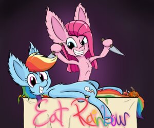 Rating: Questionable Score: 0 Tags: 6:5 big_ears blue_body blue_eyes blue_fur carrot character_prepared_as_food cupcakes_(mlp_fanfic) cutie_mark duo e621 earth_pony english_text equid equine female feral food friendship_is_magic fruit fur furniture hair halloween hasbro heir-of-rick holidays horse imminent_vore jack-o'-lantern knife long_hair looking_at_viewer lying mammal multicolored_hair my_little_pony on_back open_mouth pink_body pink_fur pink_hair pinkamena_(mlp) pinkie_pie_(mlp) plant pony pumpkin purple_eyes rainbow_dash_(mlp) rainbow_hair smile standing table teeth text vegetable weapon User: bunchy7s