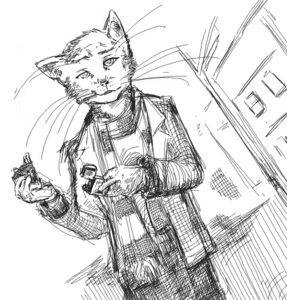 Rating: Safe Score: 0 Tags: alternate_species anthro biped british_broadcasting_corporation cheng_and_eng cigarette clothed clothing doctor_who domestic_cat e621 felid feline felis fourth_doctor furrification male mammal smoking solo standing tardis the_doctor_(doctor_who) User: bunchy7s
