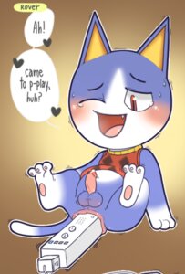 Rating: Explicit Score: 0 Tags: anal anal_masturbation anal_penetration animal_crossing anthro anus arm_support backward_arm_support balls blush bodily_fluids bottomless clothed clothing controller controller_in_ass dialogue domestic_cat e621 english_text erection felid feline felis game_controller genital_fluids genitals header header_box heart_symbol hearts_around_text improvised_dildo improvised_sex_toy legs_up linked_speech_bubble male mammal masturbation nintendo nintendo_controller object_in_ass one_eye_closed open_mouth penetration penis precum reclining red_eyes rover_(animal_crossing) sex_toy solo speech_bubble tail text text_header text_with_heart toying toying_self unknown_artist wii wii_remote wired_controller User: bunchy7s