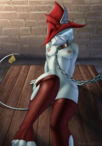 Rating: Questionable Score: 0 Tags: 2009 anthro arm_support bdsm biped bondage bound breasts burmecian chain chain_leash chained clothing collar conditional_dnp dungeon e621 female final_fantasy final_fantasy_ix footwear freya_crescent front_view furniture hair hat headgear headwear hi_res leash legwear mammal mostly_nude murid murine nipples on_table rat rodent scappo sex_slave sitting slave socks solo square_enix submissive submissive_female table tail thigh_highs toeless_footwear toeless_socks wood wood_furniture wood_table User: bunchy7s