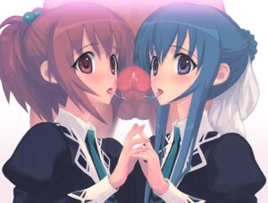Rating: Explicit Score: 0 Tags: 2girls aoi_nagisa balls blush censored collaborative_fellatio dark-skinned_male dark_penis dark_skin double_fellatio fellatio female interracial male multiple_fellatio multiple_females multiple_girls oral penis quadrastate rule34 saliva saliva_trail school_uniform serafuku strawberry_panic! suzumi_tamao teamwork testicles User: bunchy7s
