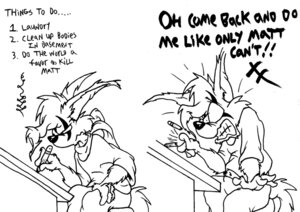 Rating: Questionable Score: 0 Tags: anthro broken_pencil david_hopkins dialogue drip_(jack) duo e621 english_text holding_object holding_pencil holding_writing_utensil jack_(webcomic) list male mammal monochrome murid murine number numbered_list pencil_(object) rat rodent solo_focus surprised tail task_list text writing_text writing_utensil User: bunchy7s Rating: Questionable Score: 0 Tags: anthro broken_pencil david_hopkins dialogue drip_(jack) duo e621 english_text holding_object holding_pencil holding_writing_utensil jack_(webcomic) list male mammal monochrome murid murine number numbered_list pencil_(object) rat rodent solo_focus surprised tail task_list text writing_text writing_utensil User: bunchy7s