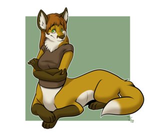 Rating: Safe Score: 0 Tags: 2010 belly breasts brown_hair brown_nose canid canid_taur canine canine_taur chest_tuft clothing crossed_arms dipstick_tail e621 female fox fox_taur fur green_eyes hair long_hair malena mammal mammal_taur markings mitti orange_body orange_fur quadruped shirt sitting solo tail tail_markings taur toony topwear tuft unavailable_at_source white_belly User: bunchy7s