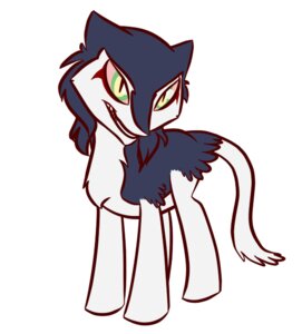 Rating: Safe Score: 0 Tags: alternate_species ambiguous_gender e621 equid equine feral friendship_is_magic hasbro horse hybrid mammal my_little_pony ponification pony rain_silves sergal simple_background smile solo tail taski what_has_magic_done white_background User: bunchy7s
