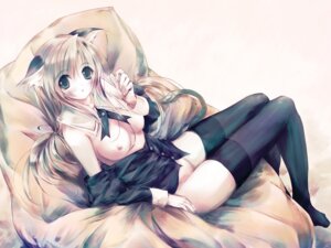 Rating: Explicit Score: 0 Tags: animal_ears black_legwear black_thighhighs blonde_hair breasts cat_ears female green_eyes nipples no_panties open_clothes open_shirt rule34 shirt thighhighs vip_quality User: bunchy7s